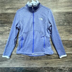 The North Face Purple Full Zip Womens Jacket Size Medium